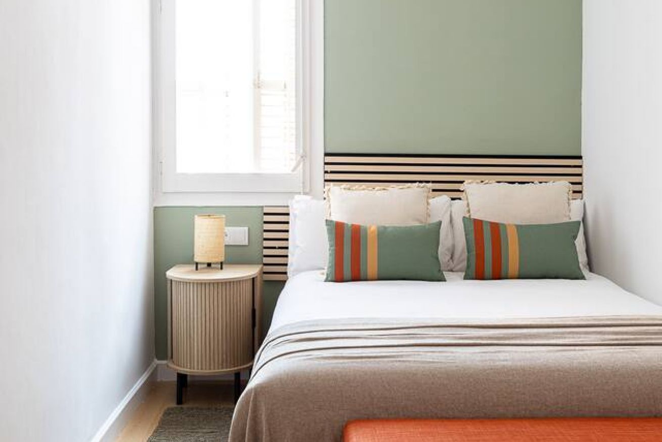 2 habitaciones, tabla de planchar con plancha y wifi gratis 