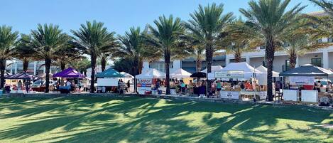SEASIDE FARMER'S MARKET MOST SATURDAYS AND, IN THE SUMMER, T