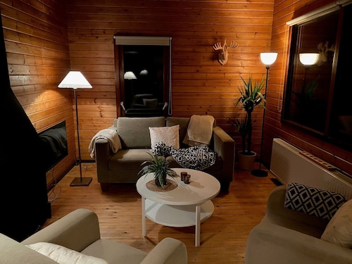 Houten Huis Direct aan Natuurpark Springendal en Nabij Kunststad Ootmarsum