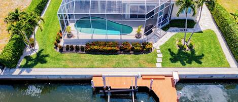 Una piscina climatizada