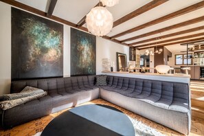 Living area - La Rose de Clairiere - Lovely chalet in Morzine (Morzine)