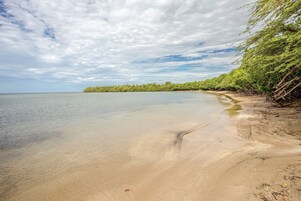 Chalet | Beach | Private beach nearby, sun loungers, beach umbrellas, beach towels