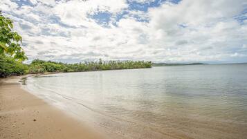 Chalet | Beach | Private beach nearby, sun-loungers, beach umbrellas, beach towels