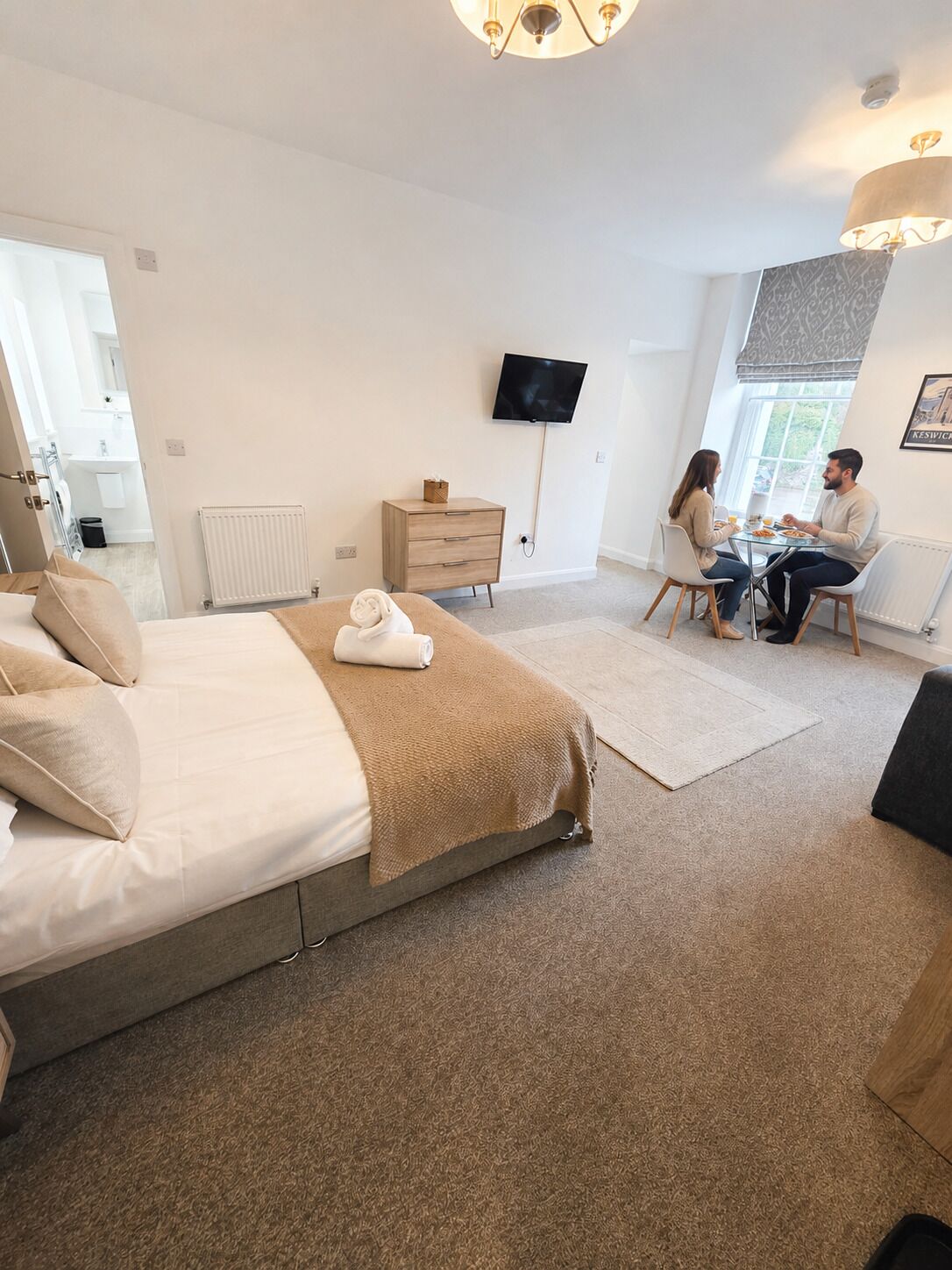 Apartment 6 Keswick | Hypoallergeen beddengoed, individueel gedecoreerd