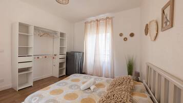 2 bedrooms, iron/ironing board, travel crib, WiFi