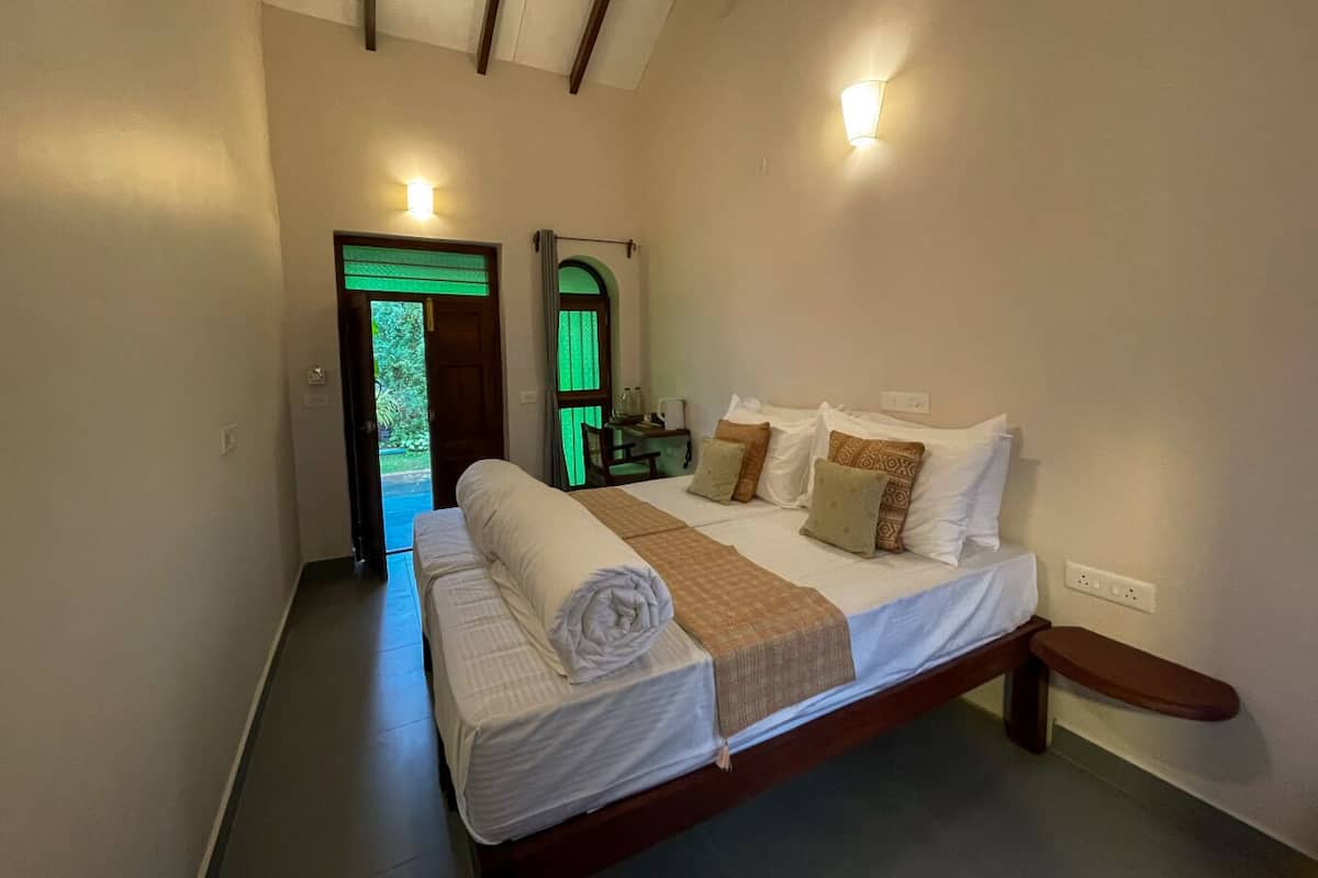 1 habitación y ropa de cama