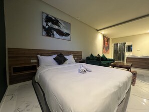 Premier Suite | Iron/ironing board, free WiFi, bed sheets - Playa Del Sol (Aourir)