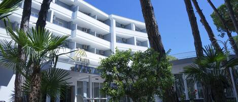 Fassade der Unterkunft