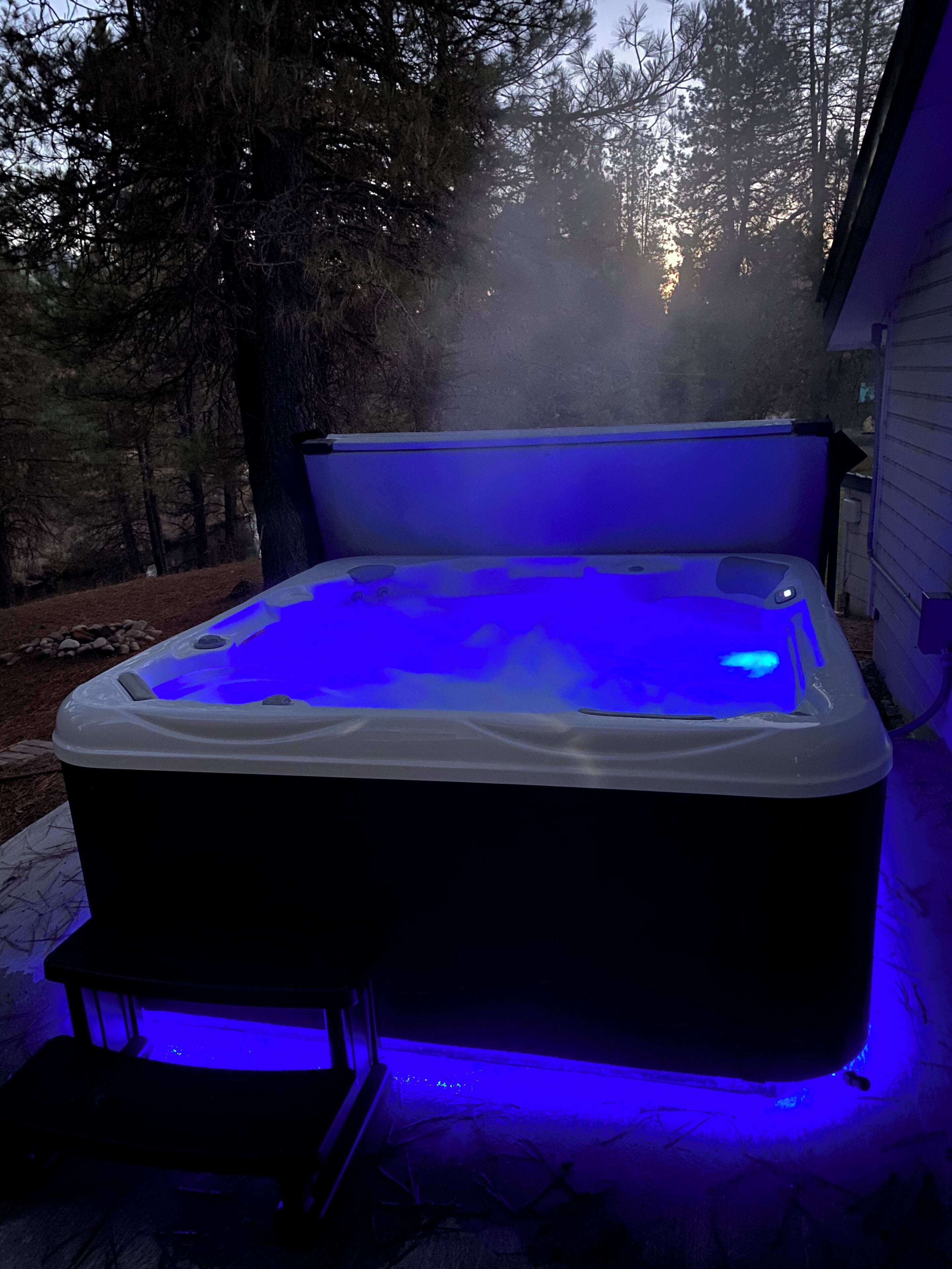 Bain à remous extérieur