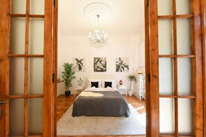 1 Schlafzimmer, Schreibtisch, Bügeleisen/Bügelbrett, WLAN