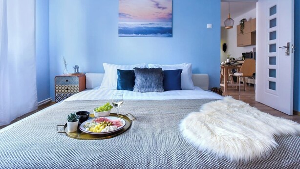 1 Schlafzimmer, Schreibtisch, Bügeleisen/Bügelbrett, WLAN