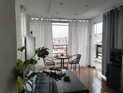 Apartment in Huanchaco furnished with balcony