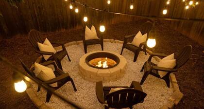 Spring Specials - Chic Boho Style - FirePit - 20min to Six Flags - 10min to RAFB