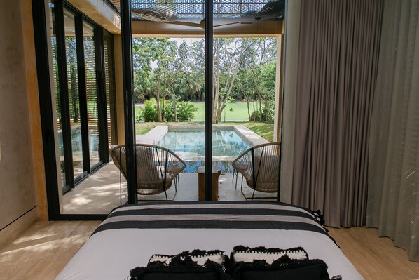 Grand-Villa | Ausblick vom Zimmer