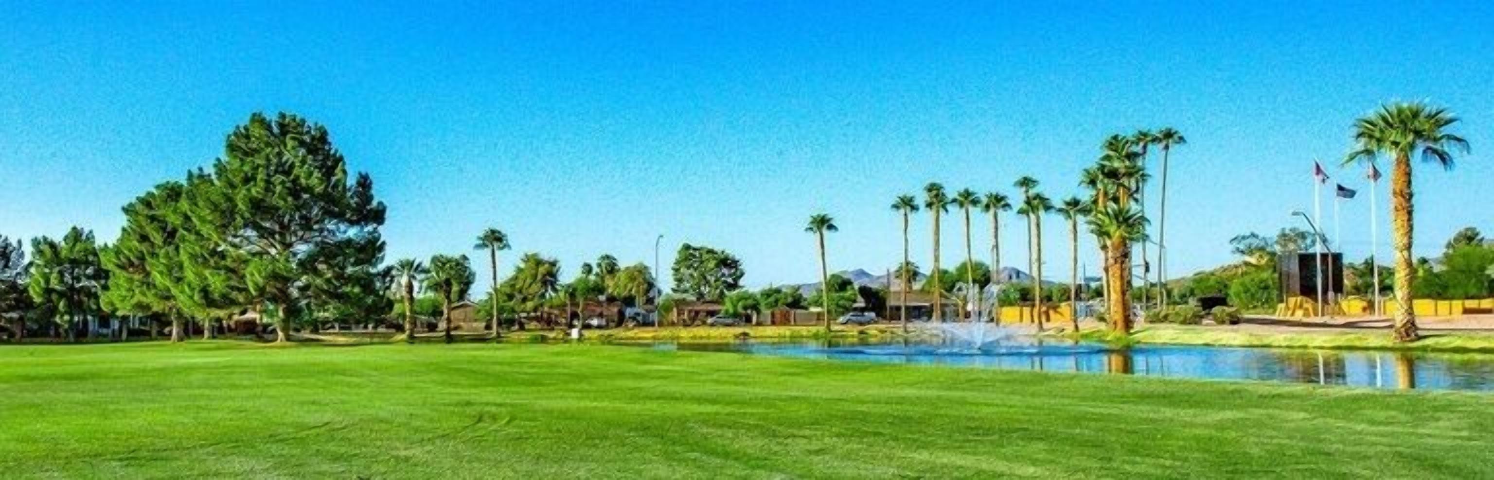 55+ Fountain of the Sun Single Story Townhome. Golf Views!