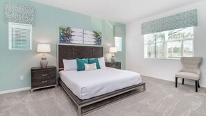 Hus, flere senger, adgang til basseng (ADT8989) | 6 soverom, individuelt dekorert, individuelt innredet og sengetøy