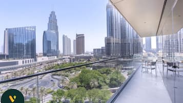 Apartamento superluxo | Vista da sacada