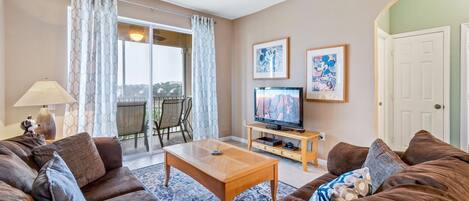 Appart'hôtel, plusieurs lits, accès piscine (CW7654-403) | Coin séjour