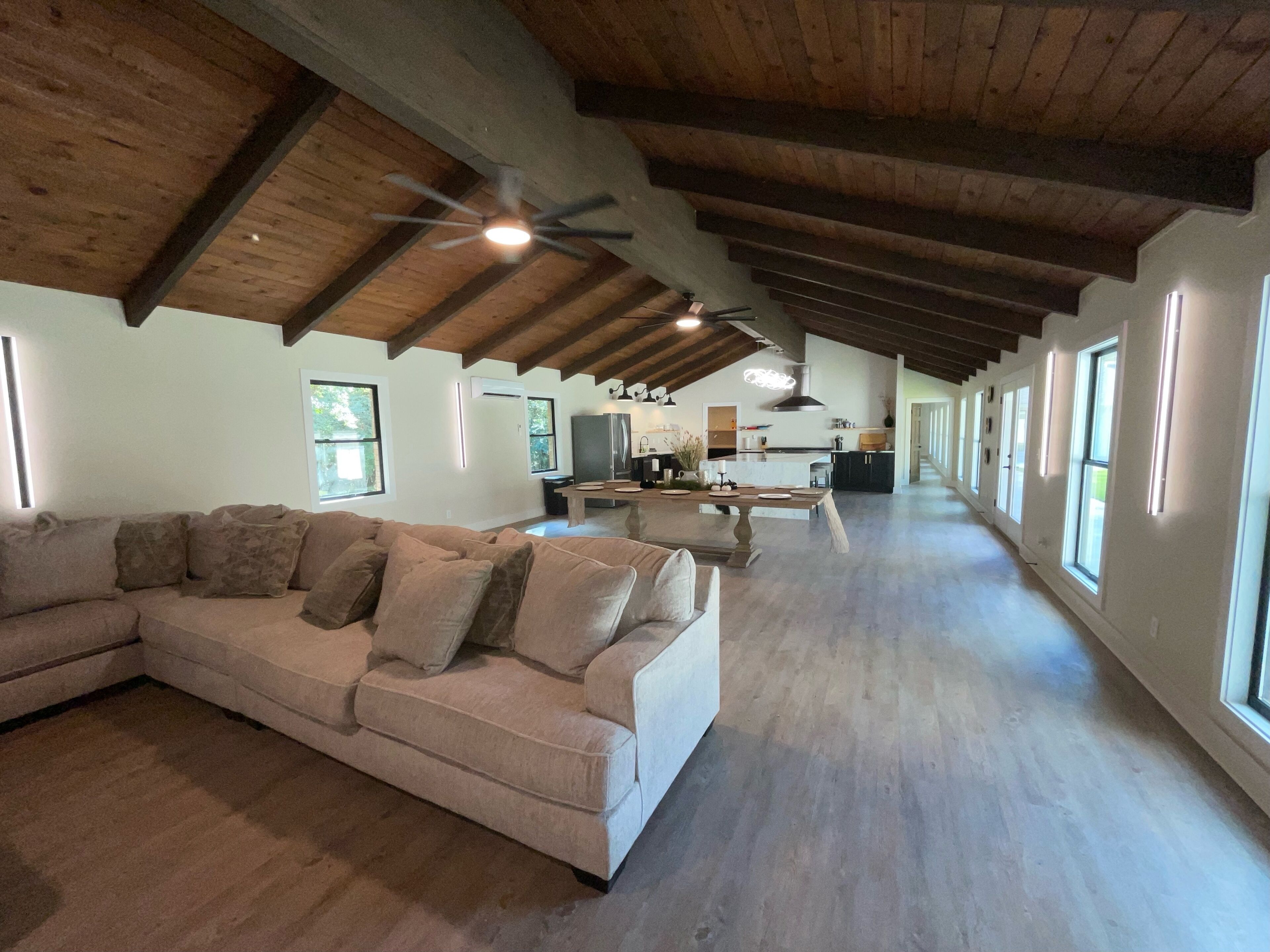 TV connectée, cheminée