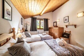 6 chambres, Wi-Fi, literie fournie