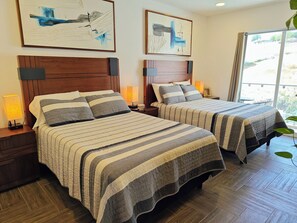 4 dormitorios, escritorio, tabla de planchar con plancha y wifi gratis