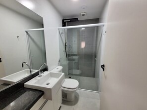 Comfort Apartment | Bathroom - Aptos modernos em Poços de Caldas - MG (Poços de Caldas)