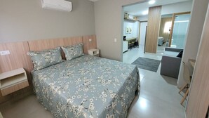 Comfort Apartment | 1 bedroom, desk, iron/ironing board, free WiFi - Aptos modernos em Poços de Caldas - MG (Poços de Caldas)