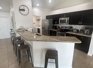 Fridge, oven, stovetop - Come relax, restore and play at this calming fun retreat! Location! Pool, BBQ. (Cape Coral)