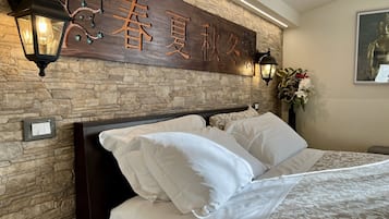 1 habitación, colchones con efecto memoria y minibar