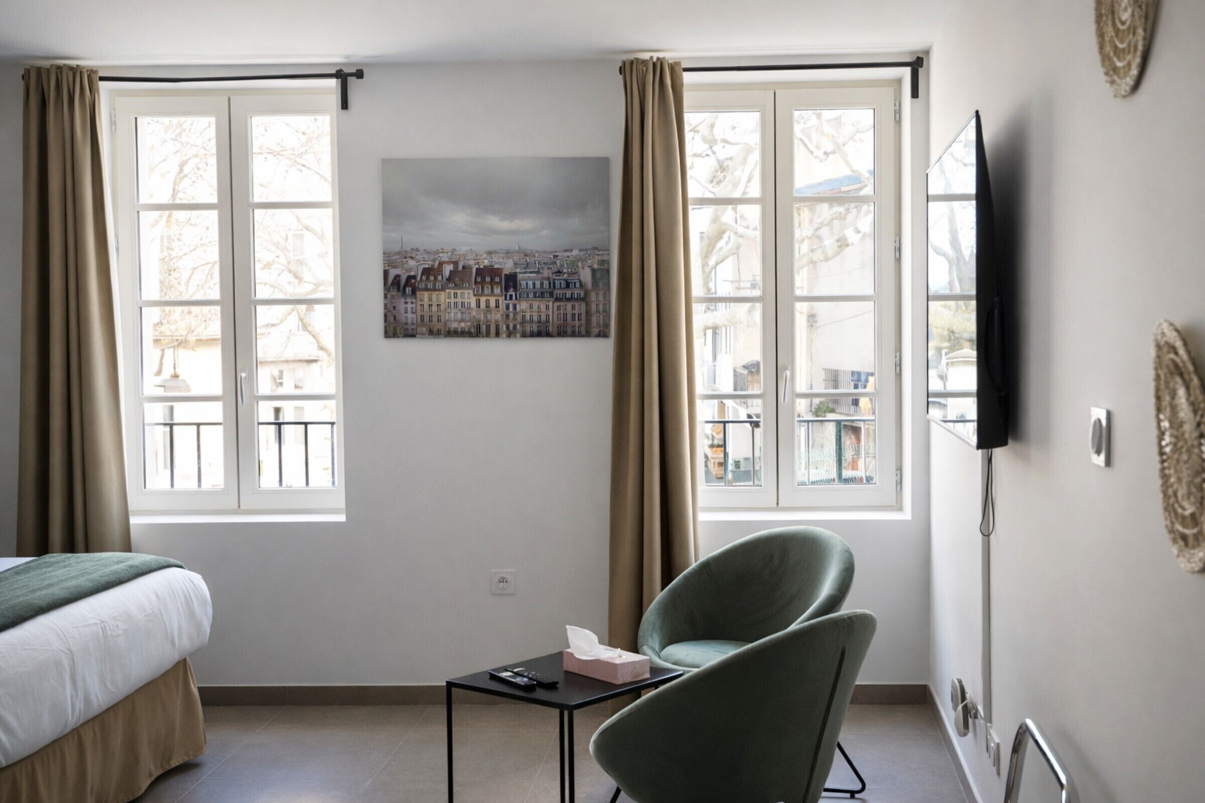 Estudio Deluxe, baño privado (studio 302) | Caja fuerte, cortinas opacas, sistema de insonorización