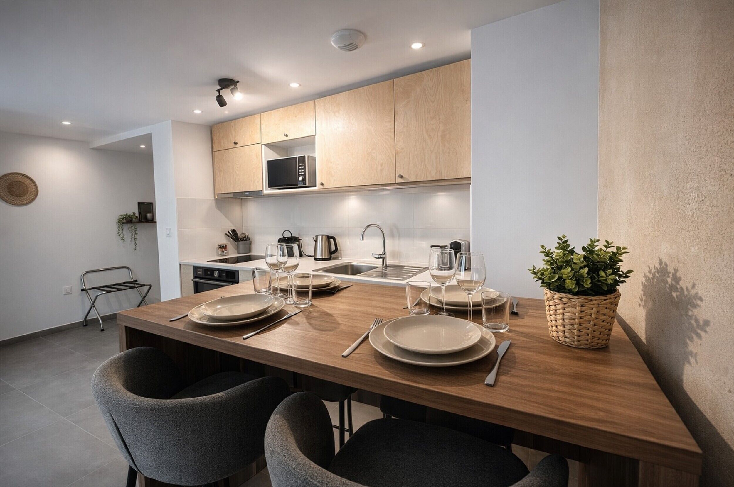 Apartamento Premier (Studio 202) | Caja fuerte, cortinas opacas, sistema de insonorización