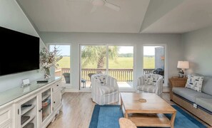 TV, DVD player, offices