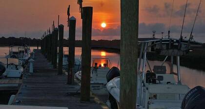 New to VRBO! Resort Access Included! 406 Capt John Fripp Villa II. Perfect Central Fripp Island Location!