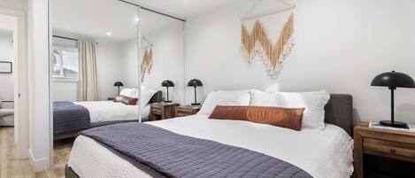 3 dormitorios, escritorio, cuna de viaje y wifi