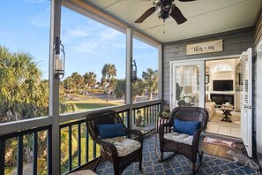 Terrace/patio - 302 Ocean Point Drive (Fripp Island)