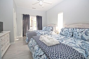 3 間睡房、熨斗/熨衫板、免費 Wi-Fi、床單