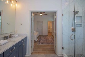 Shower, hair dryer, towels - 619 Porpoise Circle (Fripp Island)