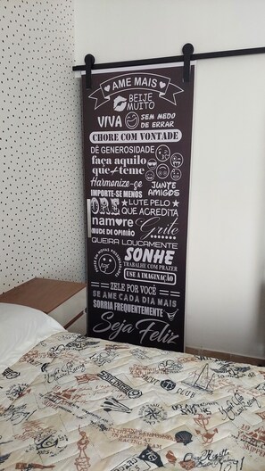 Comfort Apartment | Iron/ironing board, free WiFi, bed sheets - Belo estúdio bem pertinho do BOS (4) (Sorocaba)