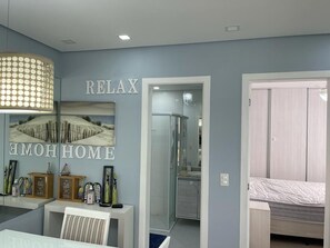 Apartment | 1 bedroom, free WiFi - Guarujá 102B (Guarujá)