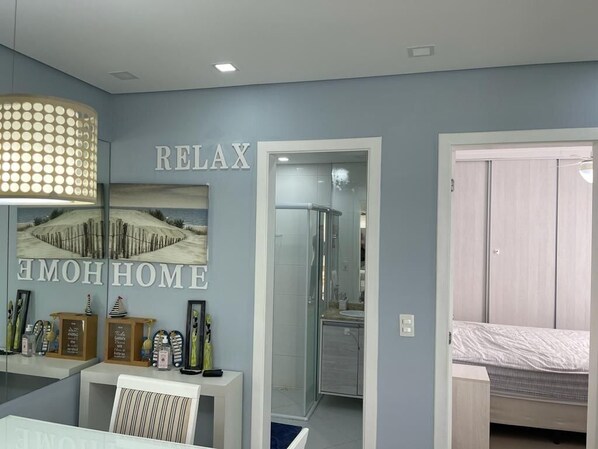 Apartment | 1 bedroom, free WiFi - Guarujá 102B (Guarujá)