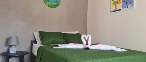1 camera, Wi-Fi gratuito, lenzuola