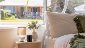 3 bedrooms, iron/ironing board, travel cot, WiFi