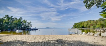 Frye Island Family Cabin with Lake & Beach Access!