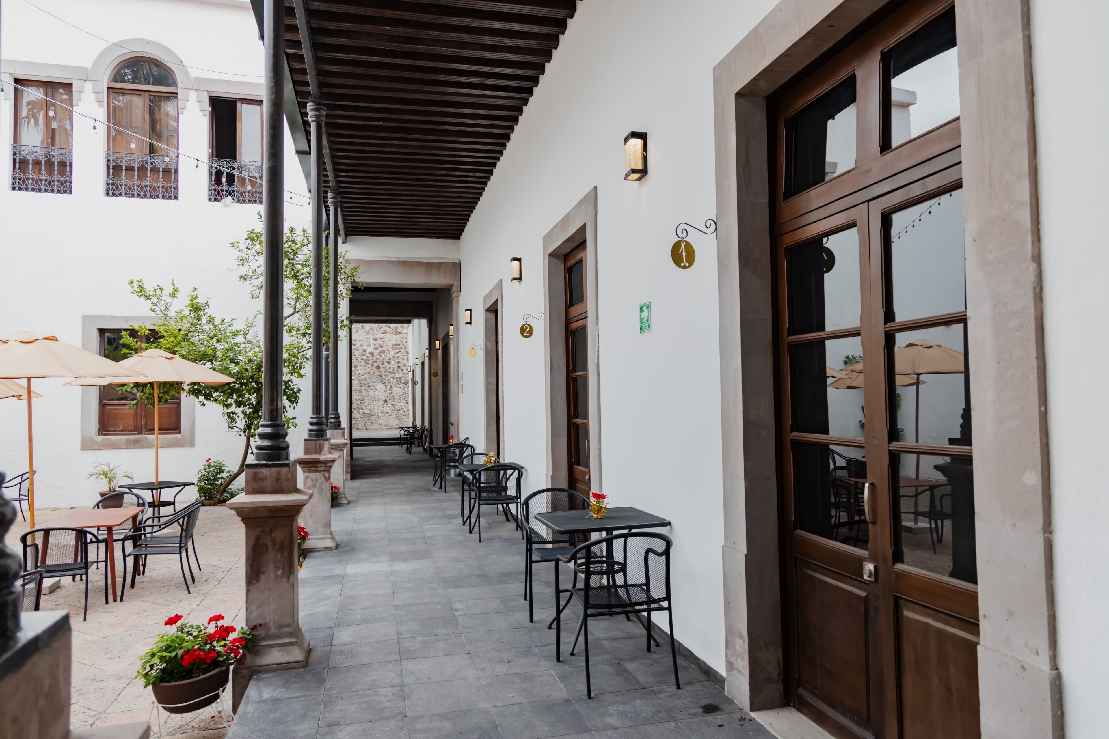 Voorkant van accommodatie