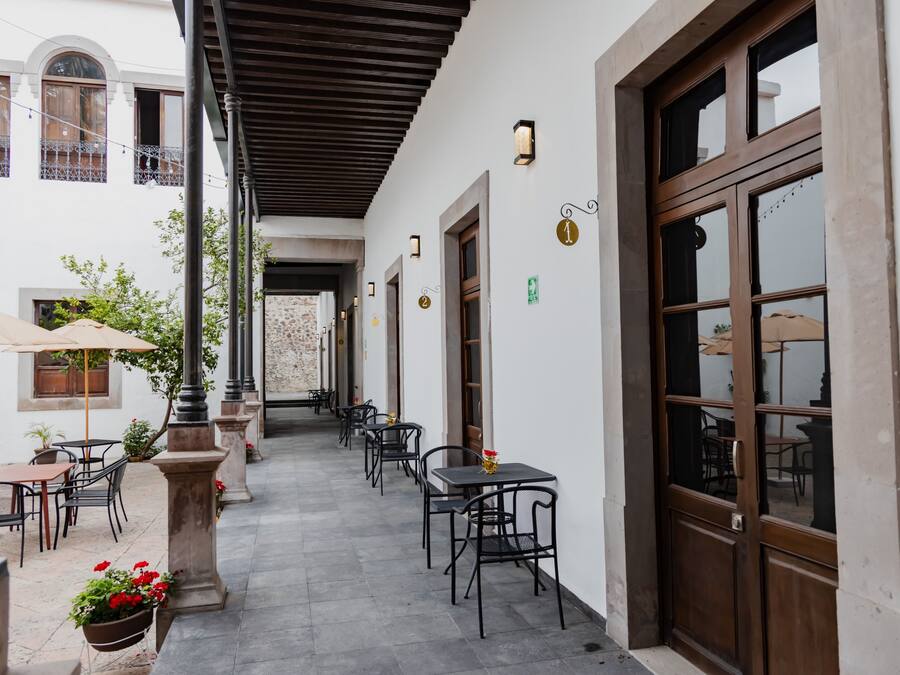 Majoituspaikan julkisivu