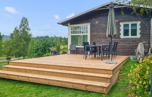 Outdoor dining - Awesome home in Vegby with kitchen (Vegby)