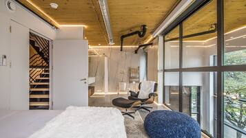 1 dormitorio, tabla de planchar con plancha, wifi y ropa de cama