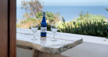 Maison de vacances 'El Lagar' avec vue sur la mer, terrasse partagée et Wi-Fi