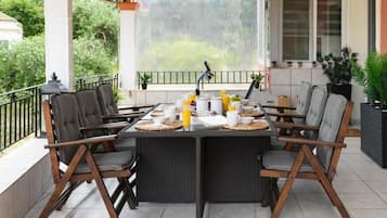 Udendørs spisemuligheder