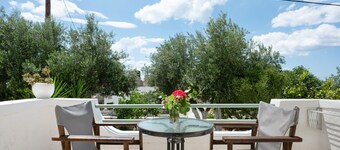Apartment In A Hotel 'with Garden View-Creta' with Mountain View, Wi-Fi and Air Conditioning